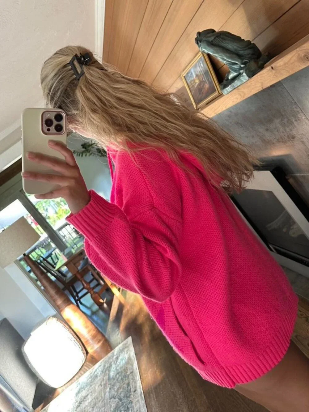 Free People Women's Pink Jumper